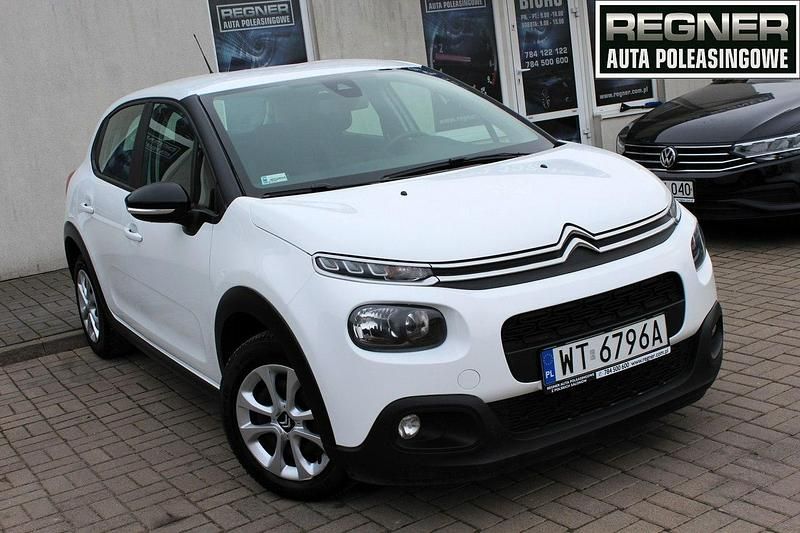 Biały Używany 2020 Citroën C3 Feel Hatchback | 31 900 zł (Super Cena) - Obraz 1/4
