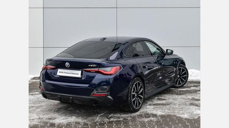 Używany BMW 430 Shadowline 245 KM (180 kW) 2022 Tansanit blue ii metallic metalizowany Coupe