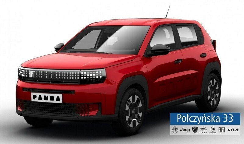 Czerwony Nowe 2025 Fiat Panda Icon Hatchback | 80 352 zł - Obraz 1/4
