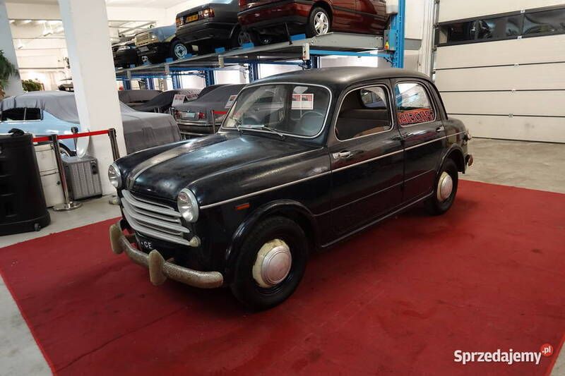 Granatowy Używany 1953 Fiat 1100 Sedan/Limuzyna | 17 900 zł - Obraz 1/4