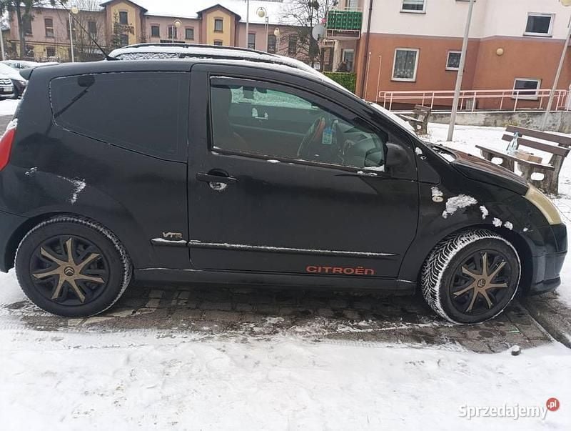 Czarny Używany 2007 Citroën C2 Hatchback | 8000 zł - Obraz 1/3