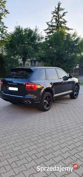 Czarny Używany 2008 Porsche Cayenne Turbo SUV | 42 000 zł - Obraz 1/4