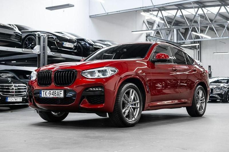 Bordowy (metalik) Używany 2021 BMW X4 Shadowline SUV | 179 000 zł (Uczciwa cena) - Obraz 1/4