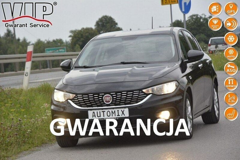 Czarny Używany 2020 Fiat Tipo Hatchback | 43 300 zł (Dobra cena) - Obraz 1/4