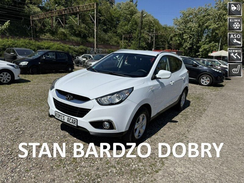 Biały Używany 2010 Hyundai ix35 SUV | 28 900 zł (Dobra cena) - Obraz 1/4