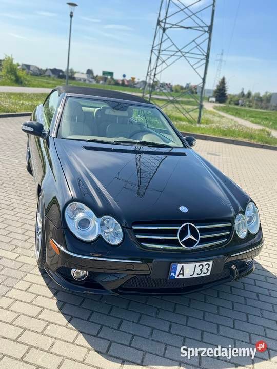 Używany 2007 Mercedes CLK55 AMG Kabriolet | 57 000 zł - Obraz 1/4