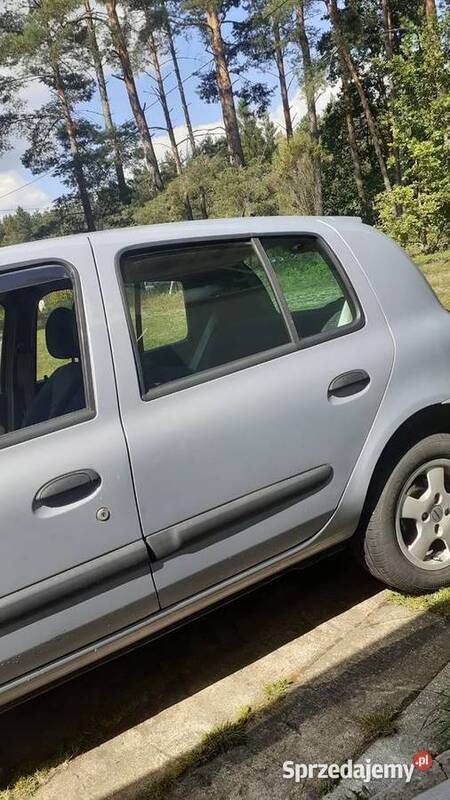 Niebieski Używany 2004 Renault Clio II Hatchback | 4999 zł (Uczciwa cena) - Obraz 1/4