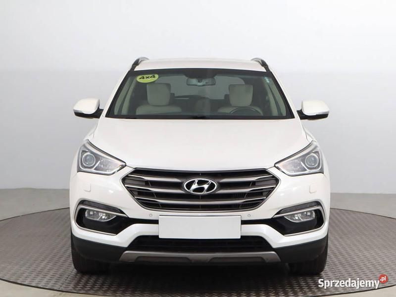 Biały Używany 2016 Hyundai Santa Fe SUV | 79 999 zł (Dobra cena) - Obraz 1/4