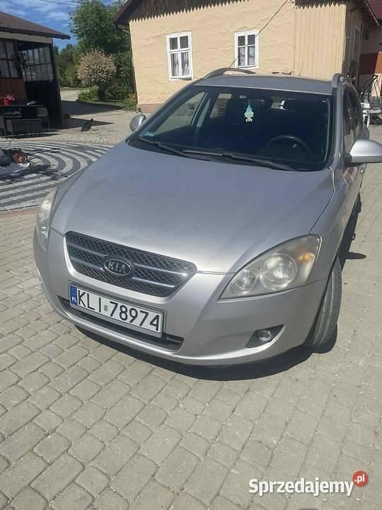 Szary Używany 2008 Kia Ceed Kombi | 8800 zł (Uczciwa cena) - Obraz 1/4