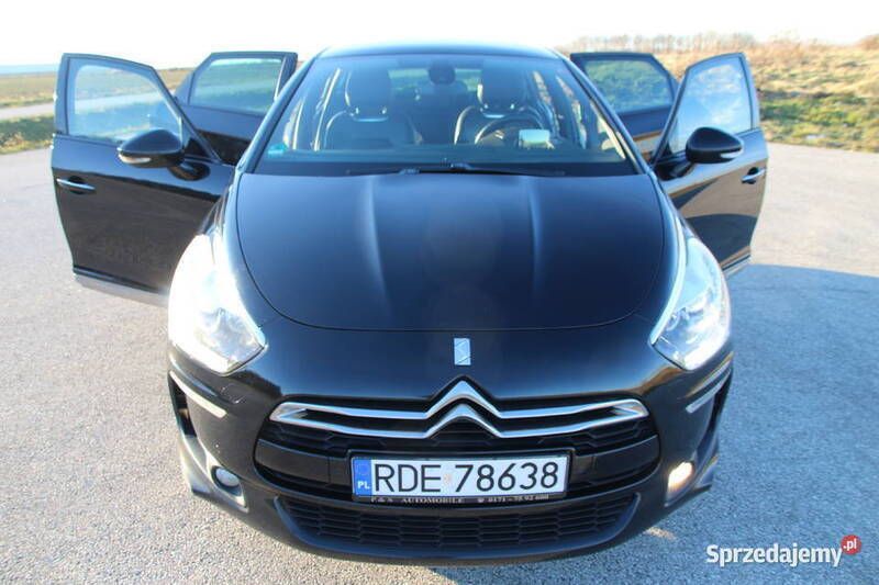 Używany Citroën DS5 163 KM (119 kW) 2013 Czarny Hatchback
