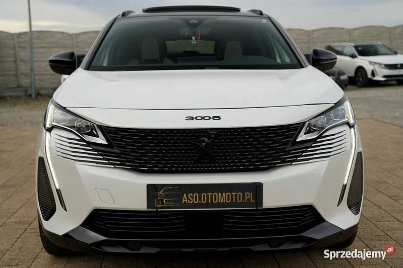Biały Używany 2022 Peugeot 3008 GT SUV | 108 700 zł - Obraz 1/4