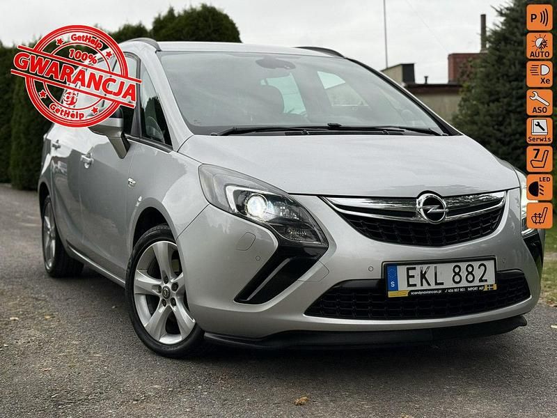 Srebrny (metalik) Używany 2014 Opel Zafira Minivan | 29 990 zł (Uczciwa cena) - Obraz 1/4