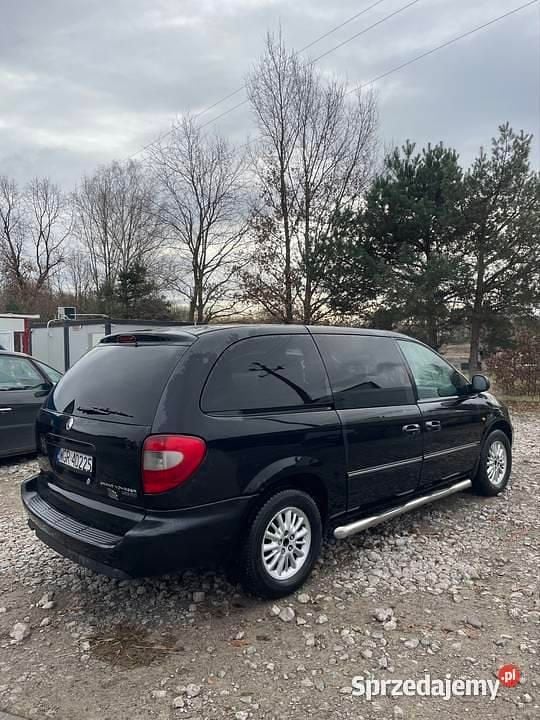 Czarny Używany 2007 Chrysler Grand Voyager Minivan | 7000 zł (Dobra cena) - Obraz 1/4