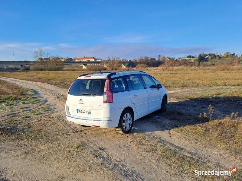 Biały Używany 2011 Citroën Grand C4 Picasso Minivan | 15 500 zł (Uczciwa cena) - Obraz 1/4