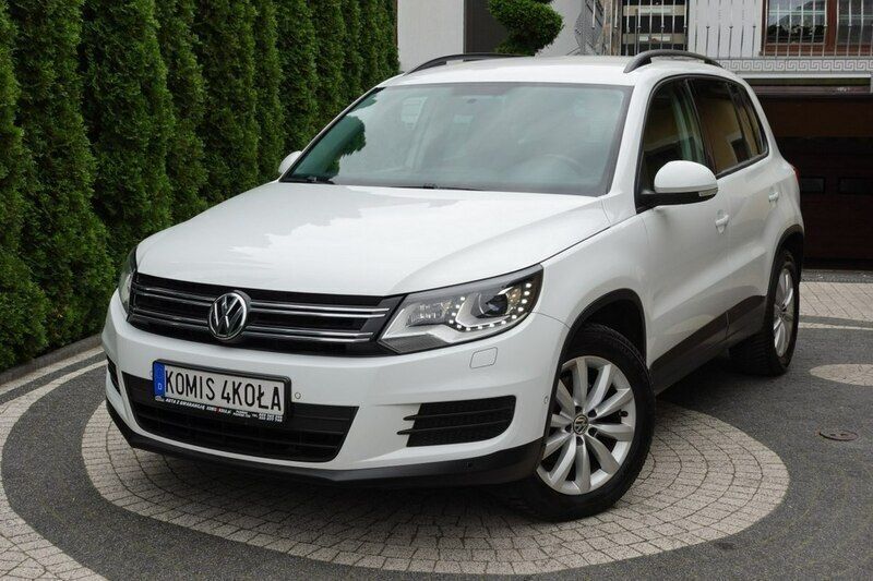 Biały (metalik) Używany 2015 VW Tiguan SUV | 45 900 zł (Dobra cena) - Obraz 1/4