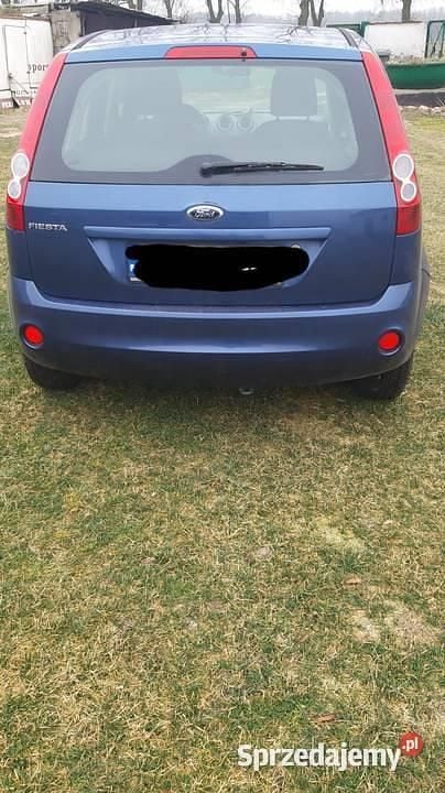 Niebieski Używany 2008 Ford Fiesta Hatchback | 7300 zł (Uczciwa cena) - Obraz 1/4