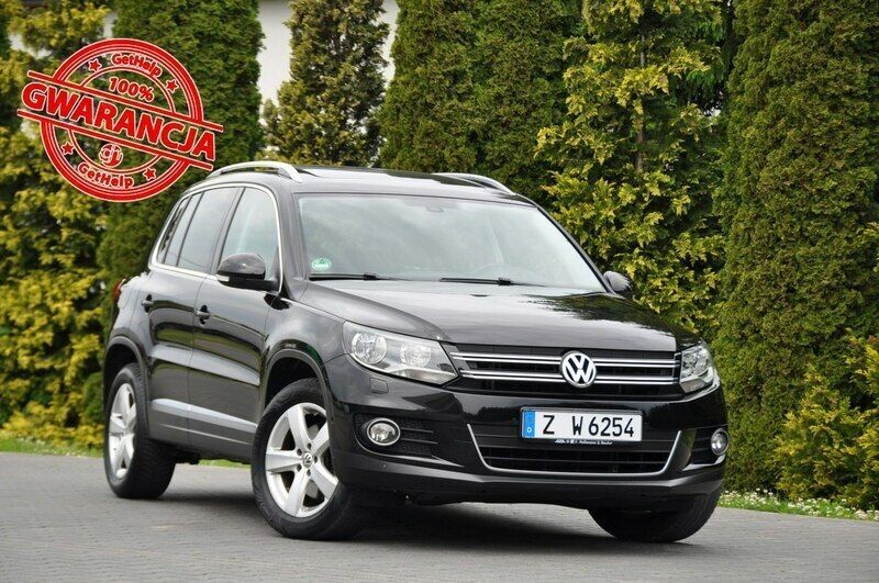 Czarny Używany 2012 VW Tiguan SUV | 42 900 zł (Uczciwa cena) - Obraz 1/4