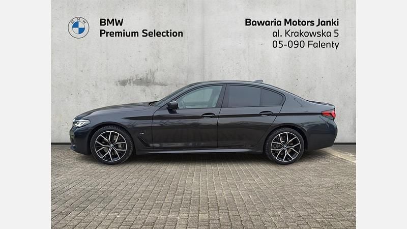 Używany BMW 540 Shadowline 340 KM (250 kW) 2022 Szary sophisto z brylantowym połyskiem metalizowany Sedan/Limuzyna