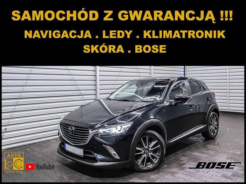 Czarny (metalik) Używany 2016 Mazda CX-3 SUV | 39 777 zł (Dobra cena) - Obraz 1/4