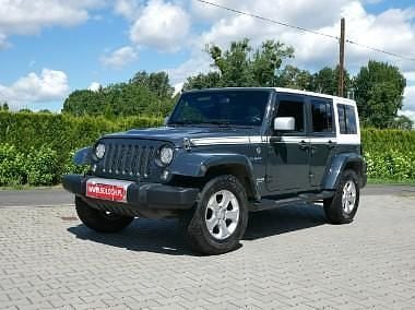 Szary Używany 2017 Jeep Wrangler SUV | 135 900 zł (Dość drogi) - Obraz 1/4
