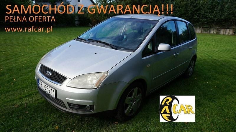 Srebrny Używany 2007 Ford C-MAX Minivan | 6999 zł (Dobra cena) - Obraz 1/4