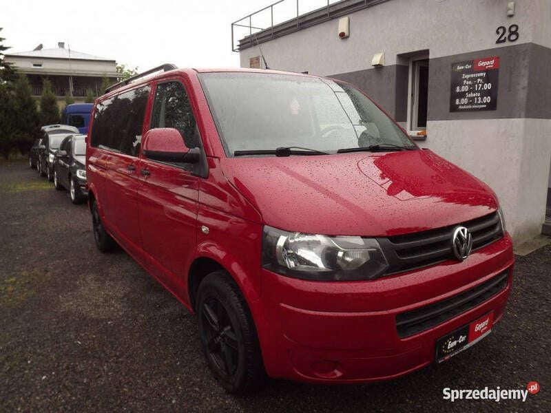 Bordowy Używany 2011 VW T5 Van | 67 650 zł (Drogi) - Obraz 1/4