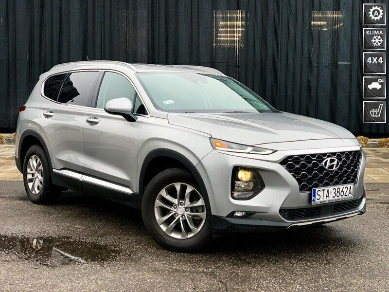 Używany Hyundai Santa Fe 188 KM (138 kW) 2020 Srebrny (metalik) SUV