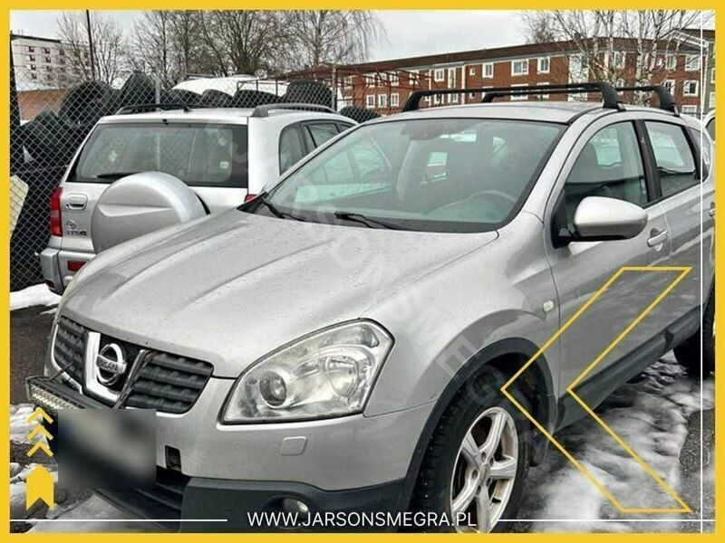 Srebrny Używany 2007 Nissan Qashqai SUV | 13 600 zł (Uczciwa cena) - Obraz 1/4