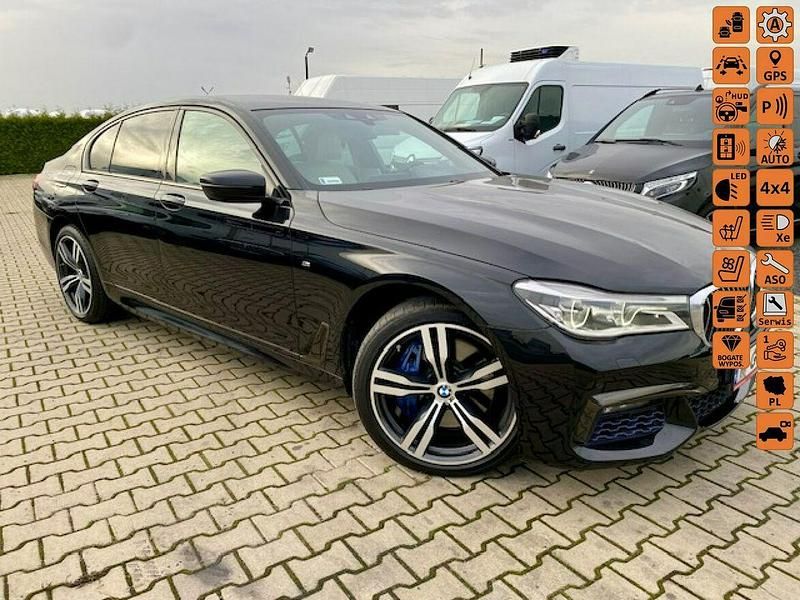 Używany BMW 750 400 KM (294 kW) 2017 Czarny (metalik, perła) Sedan/Limuzyna