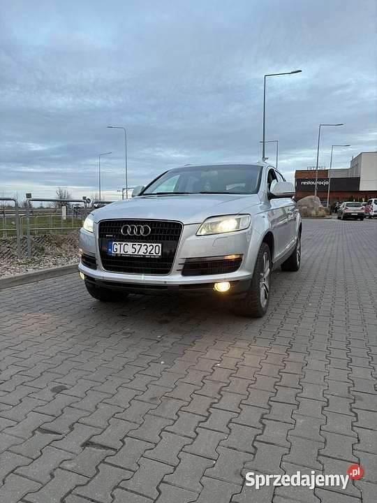 Srebrny Używany 2008 Audi Q7 SUV | 32 900 zł (Dobra cena) - Obraz 1/4