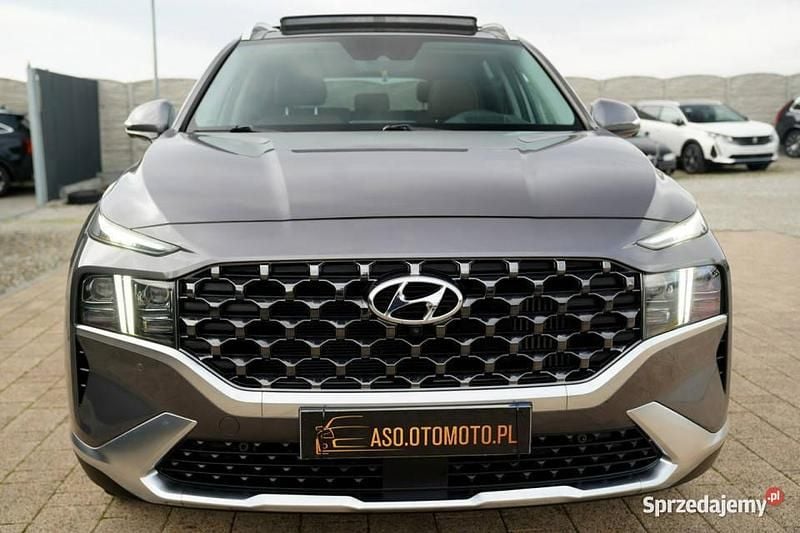 Szary Używany 2022 Hyundai Santa Fe SUV | 154 700 zł (Dość drogi) - Obraz 1/4