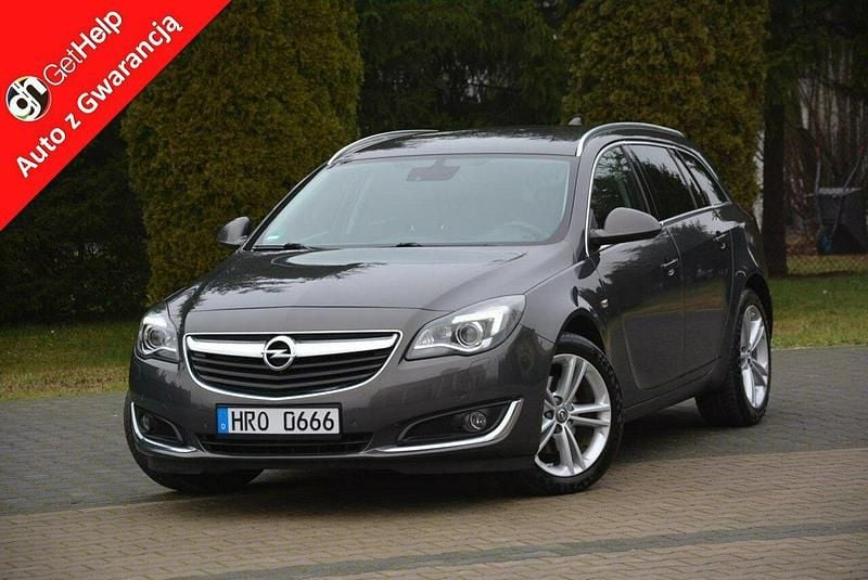 Szary Używany 2016 Opel Insignia Kombi | 36 900 zł (Dobra cena) - Obraz 1/4