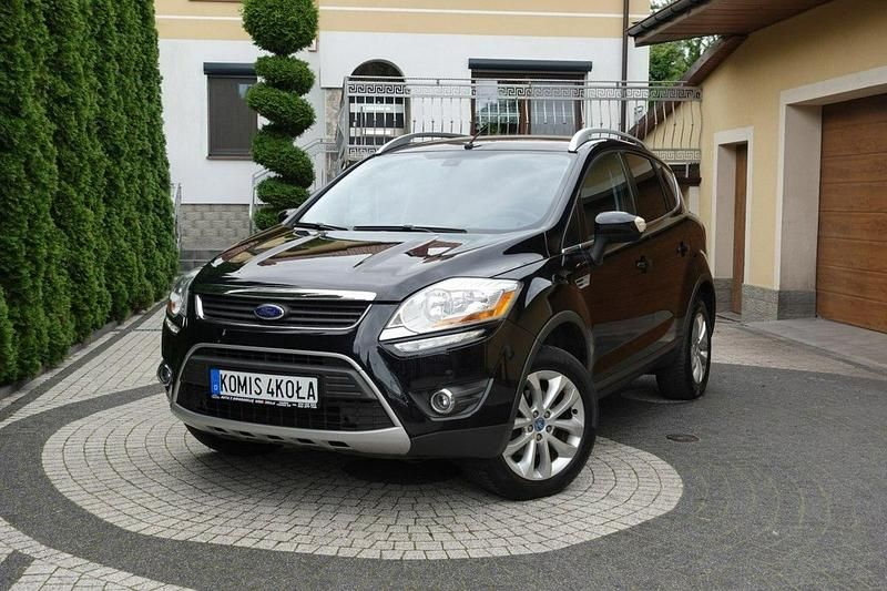 Czarny Używany 2009 Ford Kuga SUV | 26 900 zł (Uczciwa cena) - Obraz 1/4