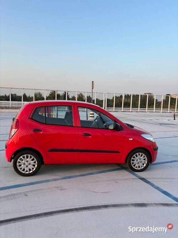 Czerwony Używany 2009 Hyundai i10 Classic Hatchback | 9250 zł (Dość drogi) - Obraz 1/4