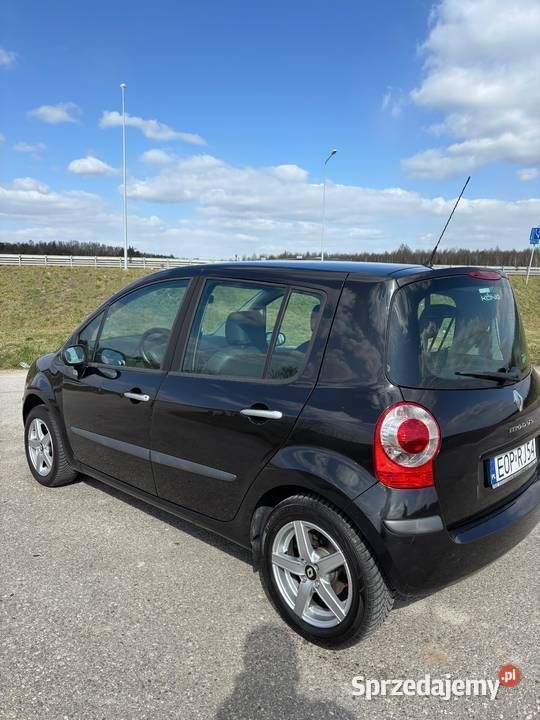 Czarny Używany 2007 Renault Modus Minivan | 7900 zł (Uczciwa cena) - Obraz 1/4