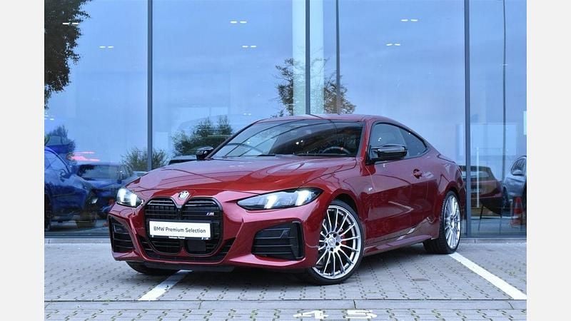 Czerwony fire red metalizowany Używany 2024 BMW M440 Comfort Edition Sedan/Limuzyna | 324 800 zł (Dobra cena) - Obraz 1/3