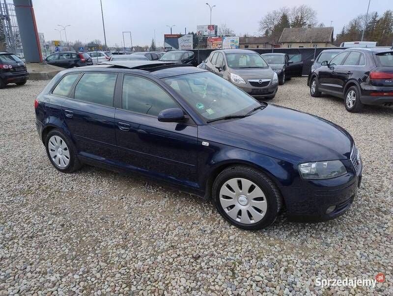 Granatowy Używany 2007 Audi A3 Hatchback | 14 900 zł (Dobra cena) - Obraz 1/4