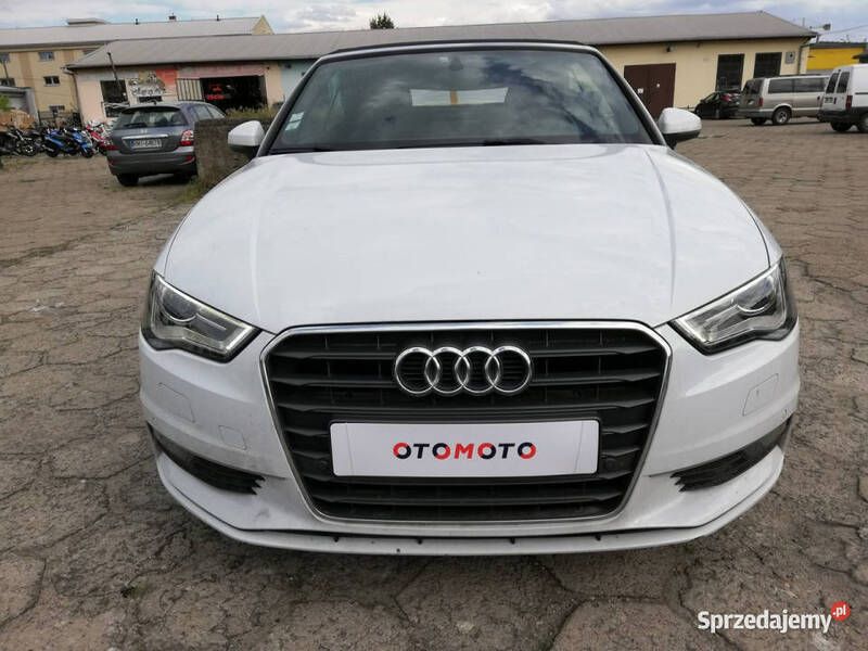 Biały Używany 2014 Audi A3 Cabriolet Kabriolet | 35 000 zł - Obraz 1/4