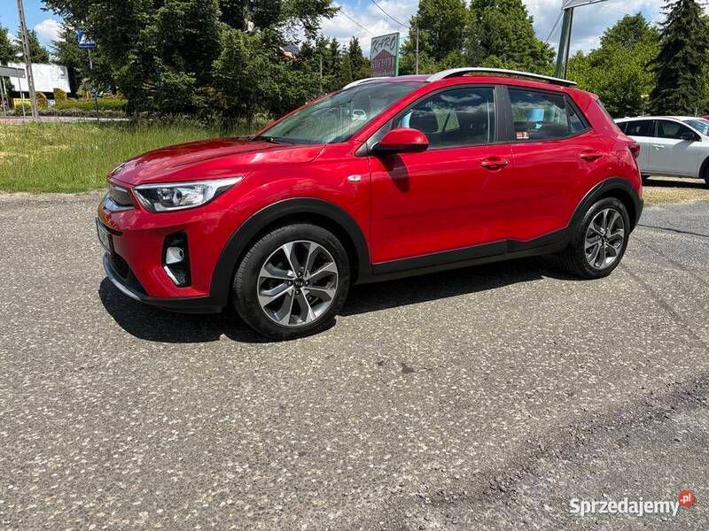 Bordowy Używany 2020 Kia Stonic SUV | 65 900 zł (Uczciwa cena) - Obraz 1/4