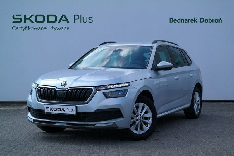 Srebrny (metalik) Używany 2023 Skoda Kamiq SUV | 84 900 zł (Dobra cena) - Obraz 1/4