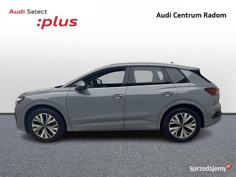 Szary Używany 2023 Audi Q4 e-tron Advanced SUV | 159 980 zł - Obraz 1/4