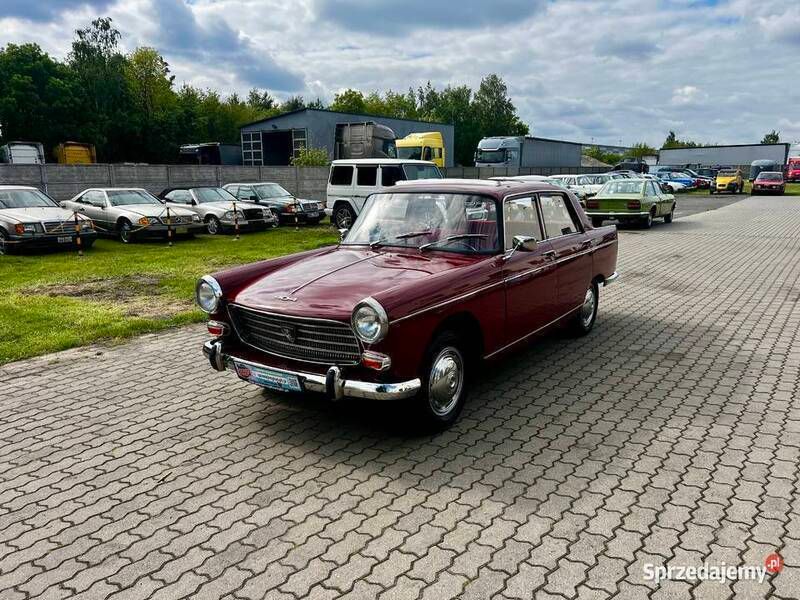 Bordowy Używany 1966 Peugeot 404 Sedan/Limuzyna | 34 900 zł - Obraz 1/4