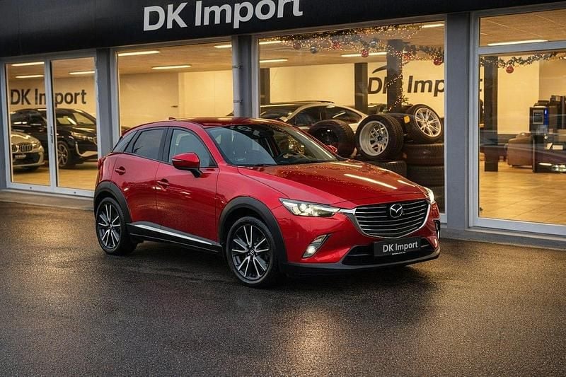 Używany Mazda CX-3 121 KM (88 kW) 2019 Bordowy SUV