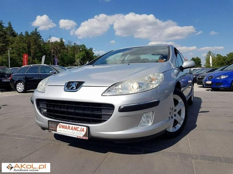 Srebrny (metalik, perła) Używany 2004 Peugeot 407 Kombi | 12 900 zł - Obraz 1/1