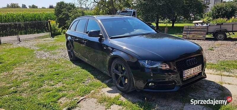 Brązowy Używany 2008 Audi A4 S-Line Kombi | 48 000 zł - Obraz 1/4