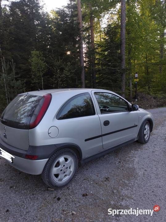 Używany Opel Corsa 2003 Srebrny Hatchback