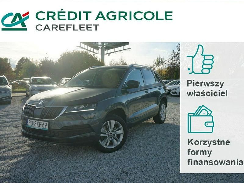 Szary (metalik) Używany 2022 Skoda Karoq Style SUV | 78 000 zł (Uczciwa cena) - Obraz 1/4