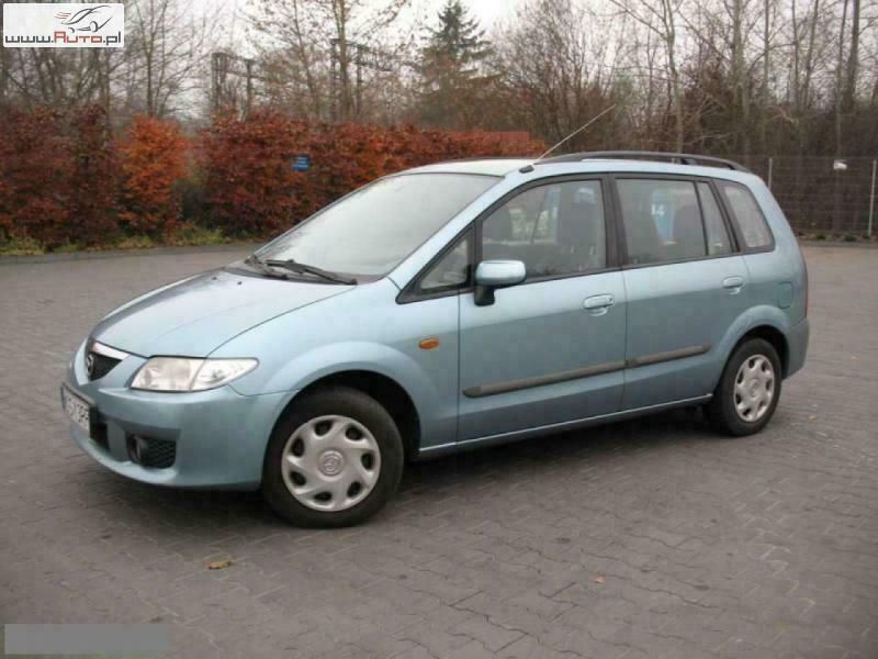 Zielony (metalik) Używany 2002 Mazda Premacy Minivan | 7900 zł - Obraz 1/4