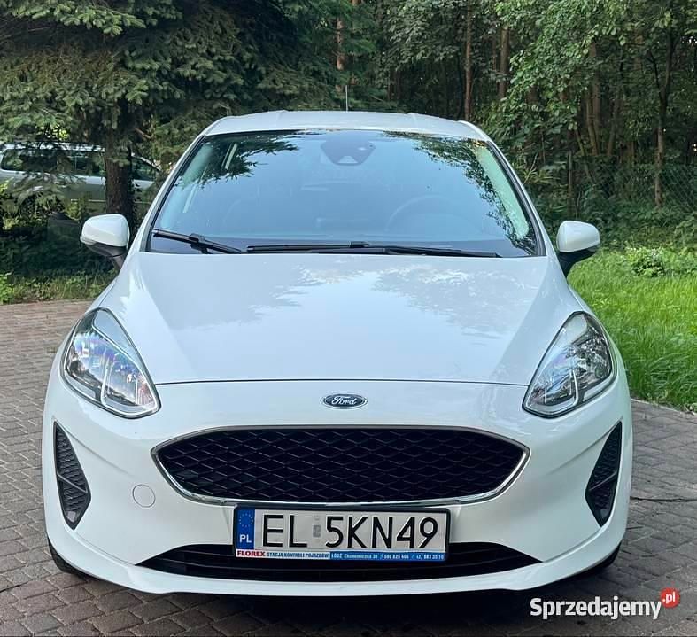 Biały Używany 2019 Ford Fiesta Hatchback | 33 500 zł - Obraz 1/4