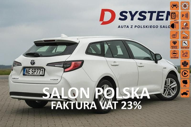 Biały Używany 2022 Toyota Corolla Kombi | 57 321 zł (Super Cena) - Obraz 1/4